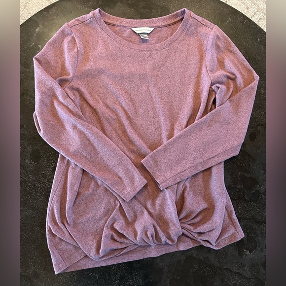 Christopher & Banks | Twist Knot Long Sleeve Top - Picture 5 of 6